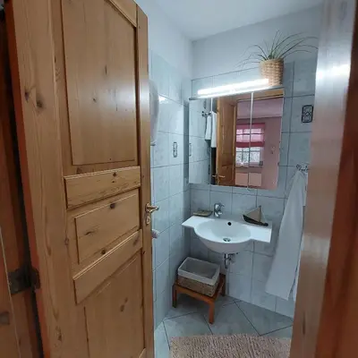 Ein Badezimmer in der Unterkunft Winter's Ferienwohnungen in Prerow