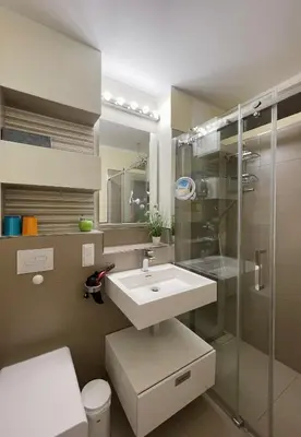 Ein Badezimmer in der Unterkunft Ferienwohnung Ankerplatz - a85478
