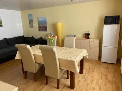 Küche/Küchenzeile in der Unterkunft Bungalow mit Pool