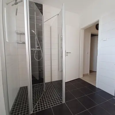 Ein Badezimmer in der Unterkunft FW Sünnkieker