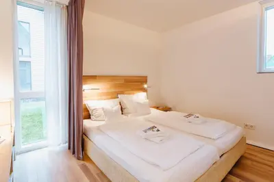Ein Bett oder Betten in einem Zimmer der Unterkunft M2 Living Apartment No 1