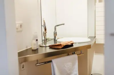 Ein Badezimmer in der Unterkunft M2 Living Apartment No 1