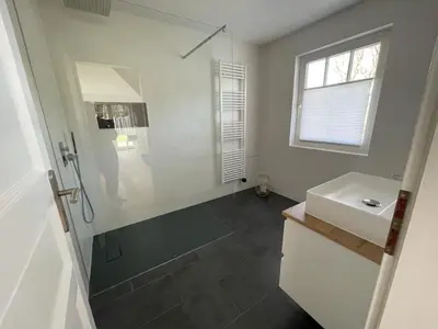 Ein Badezimmer in der Unterkunft Haus 