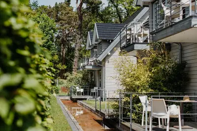 Ein Balkon oder eine Terrasse in der Unterkunft M2 Living Maisonette Apartment No 4