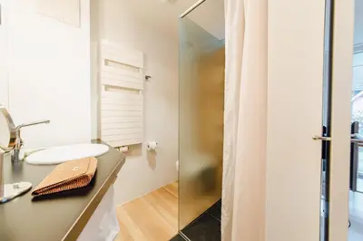 Ein Badezimmer in der Unterkunft M2 Living Apartment No 2