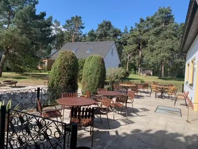 Das Gebäude in dem sich das Aparthotel befindet