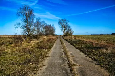 Naturlandschaft in der Nähe des Ferienhauses