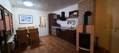Küche/Küchenzeile in der Unterkunft Haus Seebrise