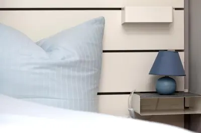 Ein Bett oder Betten in einem Zimmer der Unterkunft Strandnest