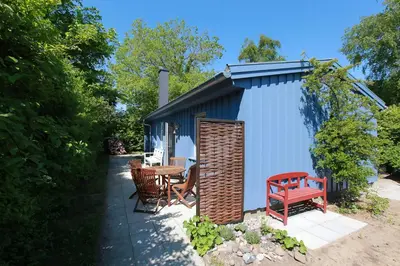 Ein Garten an der Unterkunft Strandnest