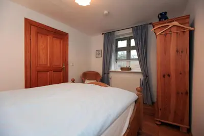 Ein Bett oder Betten in einem Zimmer der Unterkunft FH- Alte Segeltuchweberei