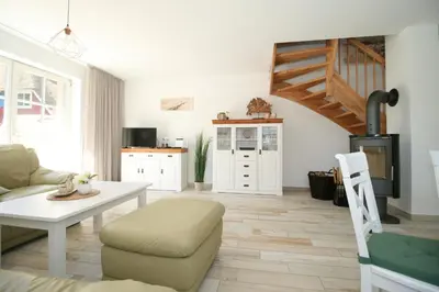 Küche/Küchenzeile in der Unterkunft Haus Sprotte