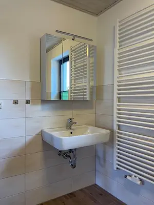 Ein Badezimmer in der Unterkunft Strandläufer