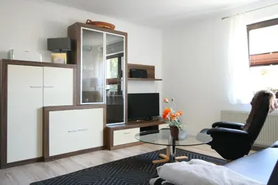 TV/Unterhaltungsangebot in der Unterkunft Strandläufer