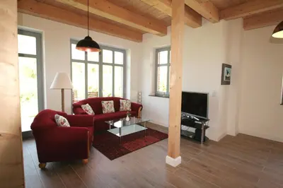 TV/Unterhaltungsangebot in der Unterkunft Wohnung-Salzaster