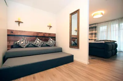 Ein Bett oder Betten in einem Zimmer der Unterkunft Ferienwohnung Bickbeeren C2