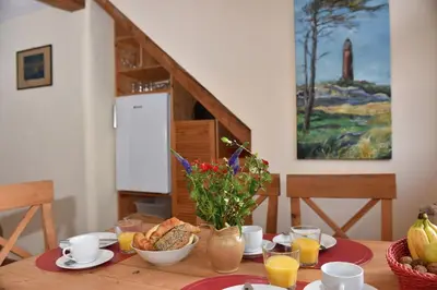 Essen in der Ferienwohnung oder in der Nähe