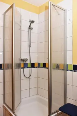 Ein Badezimmer in der Unterkunft Haus Reuter 