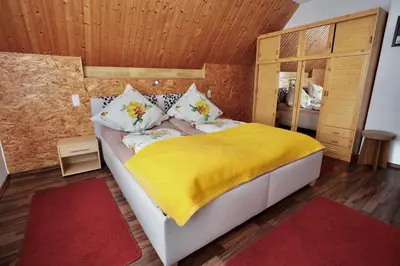 Ein Bett oder Betten in einem Zimmer der Unterkunft Ferienhaus Neumann - Ein ganzes Haus für Ihren Urlaub!
