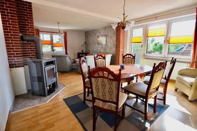 Küche/Küchenzeile in der Unterkunft Ferienhaus Neumann - Ein ganzes Haus für Ihren Urlaub!