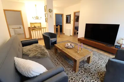 TV/Unterhaltungsangebot in der Unterkunft Fischlandhus 2 mein Lieblingsplatz