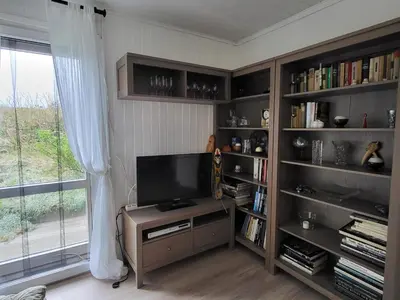 Die Bibliothek im Ferienhaus
