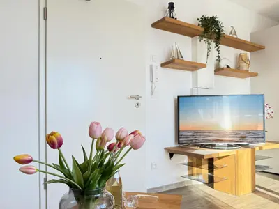 TV/Unterhaltungsangebot in der Unterkunft Möwennest Nr 5