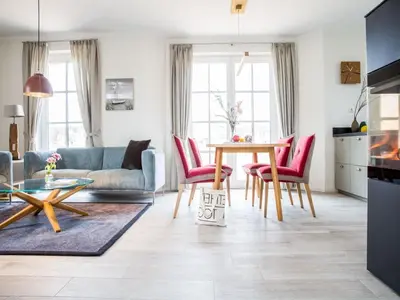 TV/Unterhaltungsangebot in der Unterkunft Reetdachhaus in Fuhlendorf mit Sauna nahe Bodden