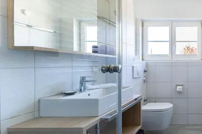 Ein Badezimmer in der Unterkunft Lieblingsplatz