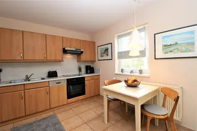 Küche/Küchenzeile in der Unterkunft Haus Kienappel Haus Kienappel, App 01
