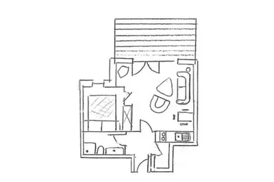 Grundriss der Unterkunft Haus Kienappel Haus Kienappel, App 02