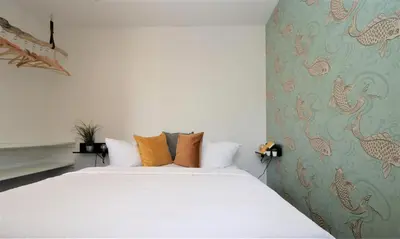 Ein Bett oder Betten in einem Zimmer der Unterkunft Haus Kienappel Haus Kienappel, App 02