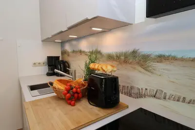 Küche/Küchenzeile in der Unterkunft Haus Kienappel Haus Kienappel, App 02