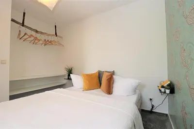 Ein Bett oder Betten in einem Zimmer der Unterkunft Haus Kienappel Haus Kienappel, App 02