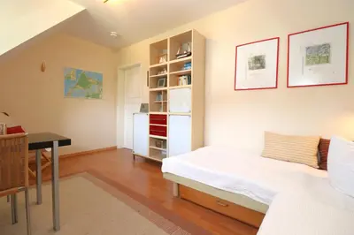 Ein Bett oder Betten in einem Zimmer der Unterkunft App 12, Holzerland