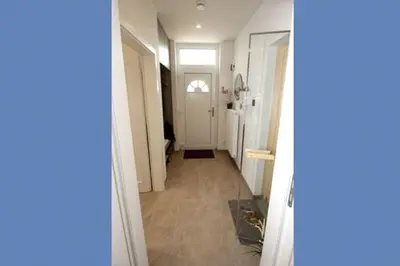 Ein Badezimmer in der Unterkunft Ferienhäuser Ferienhaus Boddenperle