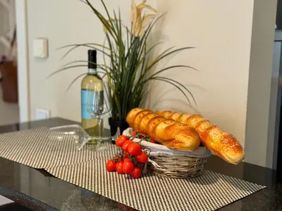 Essen in der Ferienwohnung oder in der Nähe