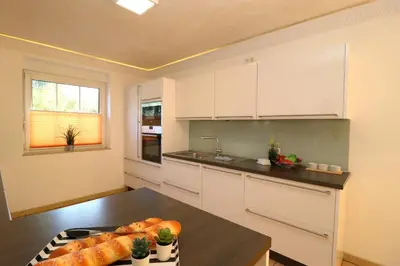 Küche/Küchenzeile in der Unterkunft Haus Nastassja App 03