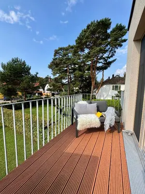 Ein Balkon oder eine Terrasse in der Unterkunft Bickbeeren Schweiz Villa Amalia, 