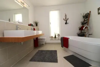 Ein Badezimmer in der Unterkunft Bickbeeren Schweiz Penthouse Villa Amalia