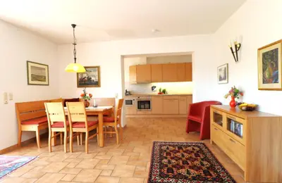 Küche/Küchenzeile in der Unterkunft Ferienwohnungen Stückweg Schlehenhaus, App 01