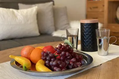 Essen in der Ferienwohnung oder in der Nähe