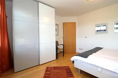Ein Bett oder Betten in einem Zimmer der Unterkunft Alter Krug App 15