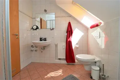 Ein Badezimmer in der Unterkunft Altes Wasserwerk App 13