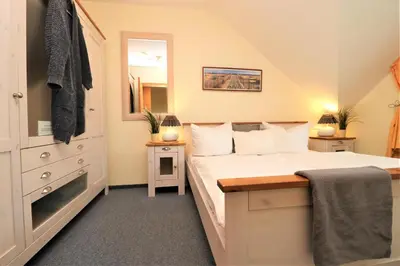 Ein Bett oder Betten in einem Zimmer der Unterkunft Altes Wasserwerk App 14
