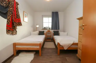 Ein Bett oder Betten in einem Zimmer der Unterkunft Altes Wasserwerk App 21