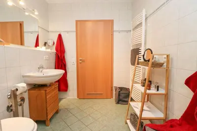 Ein Badezimmer in der Unterkunft Altes Wasserwerk App 21