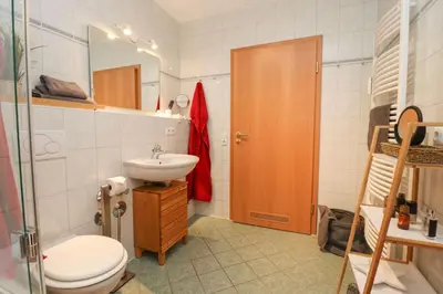 Ein Badezimmer in der Unterkunft Altes Wasserwerk App 21