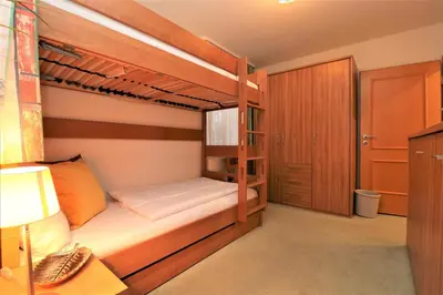 Ein Bett oder Betten in einem Zimmer der Unterkunft Birkenhof App 24