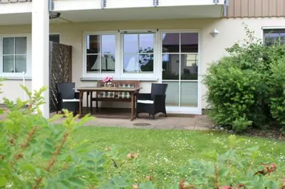 Ein Garten an der Unterkunft Birkenhof App 26, 